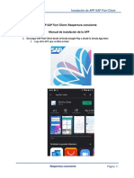 Instalación SAP fiori APP