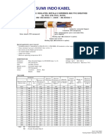 600/1000 V PVC cable specs