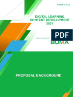 Proposal IDE Learning - Digital Learning Content Development Bukit Makmur (BUMA) 2021