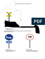 Contoh Spek Teknis Ukuran Dan Penempatan Rambu