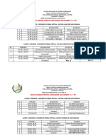 Horarios 2021