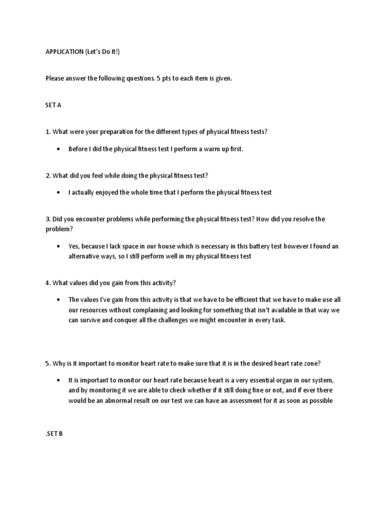 Challenges in Physical Fitness Testing | PDF | Test (Assessment ...