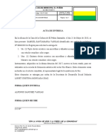 Acta de Entrega Instrumentoselectroacusticos a Samuel 2018