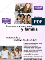 Autonomia y Familia