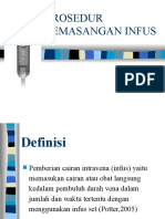 Prosedur Pemasangan Infus