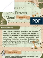 Ferrous and Non-Ferrous Metals