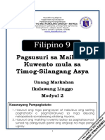 FILIPINO 9 - Q1 - Mod2