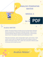 ANALISIS PENERAPAN MATERI_MODUL 5_MUH. TAYYIB FARKANI