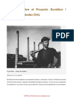 Fernández Ortiz Antonio 33 Tesis Sobre El Proyecto Soviético