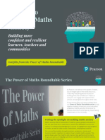 Guide To Tackling Maths Anxiety Power Maths Report