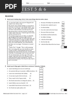 Listening and Reading Exam