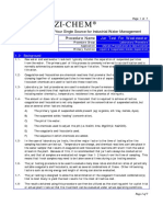 Zi-Che M: Plant Procedure Jar Test For Wastewater