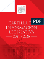 Cartilla informativa legislativa 2021-2026
