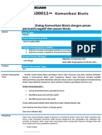 Template RTM Sarjana S1 (OBE) - Nama Komunikasi Bisnis - TB 1 Hari Rabu