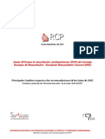 Resucitación Cardiopulmonar (R.C.P.) Erc - 2010