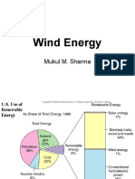 Wind Energy: Mukul M. Sharma