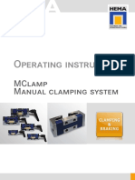 MClamp operating instructions manual clamping system