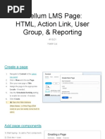 Intellum Lms Page HTML Action Link User Group Reporting