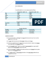 Speaking With Superlatives Worksheet