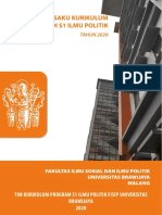 Buku Saku Kurikulum Program Studi S1 Ilmu Politik FISIP UB 1 Compressed