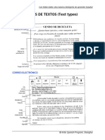 IB Text Types in Spanish AB INITIO Con Pablo Hablo