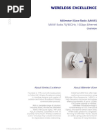 CableFree MMW Radio 70-80-10G Datasheet