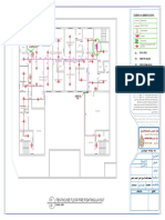 Penthouse Floor Fire Fighting Layout: Legends & Abbreviations