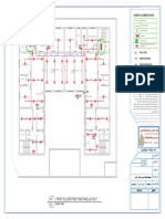 First Floor Fire Fighting Layout: Legends & Abbreviations