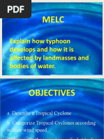 Explain How Typhoon Develops and How It Is Affected by Landmasses and Bodies of Water