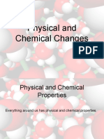 Physical and Chemical Changes