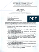 Surat Edaran Nomor 065 Tahun 2020 Tentang Registrasi Pelaksanaan Gladi Resik Dan Wisuda UPI Gelombang III Tahun 2020 Dalam Masa Pandemi Covid 19