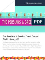 The Persians & Greeks: Crash Course World History #5: Transcript