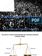 Population Dynamics: Why Population Size Changes