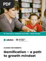 Gamification - A Path To Growth Mindset: A Guide For Parents