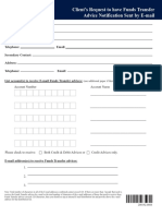 Email Wire Notification Form - Signature Bank