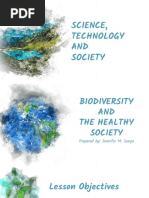 Biodiversity and The Healthy Society