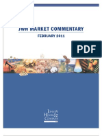 JWH Market Commentary: February 2011