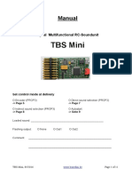 TBS Mini: Manual
