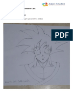 Dibujo de Goku