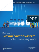 Rethinking Power Sector Refroms - World Bank