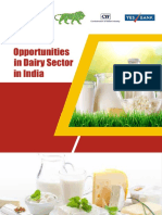 Opportunities in Dairy Sector in India
