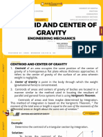T5 - Centroid and Center of Gravity PDF