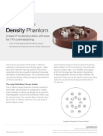 CT Electron Density Phantom: Create CT-to-density Tables With Ease For TPS Commissioning