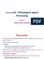 ECE 2030 - Phsiological Signal Processing: Time Series Analysis