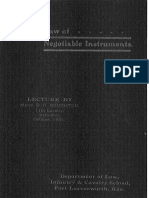 Law of Negotiable Instruments Major D H Boughton 1904