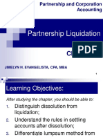 Partnership Liquidation Accounting