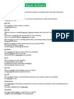 HW 2 - Pvs of Basic Actions: Fall Down