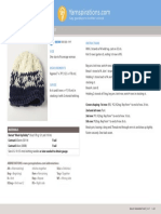 Bulky Gradient Hat - Knit: Instructions Size