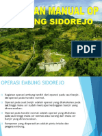 Pedoman Manual Op Embung Sidorejo