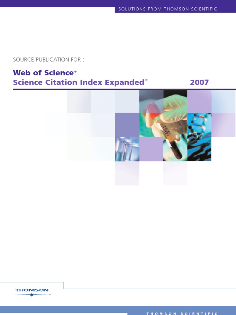 Web of Science Science Citation Index Expanded